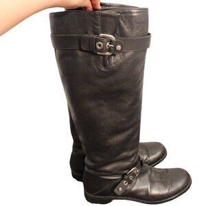 Stuart Weitzman Women’s Boots Size 11 M Leather Knee-High Black Elegant